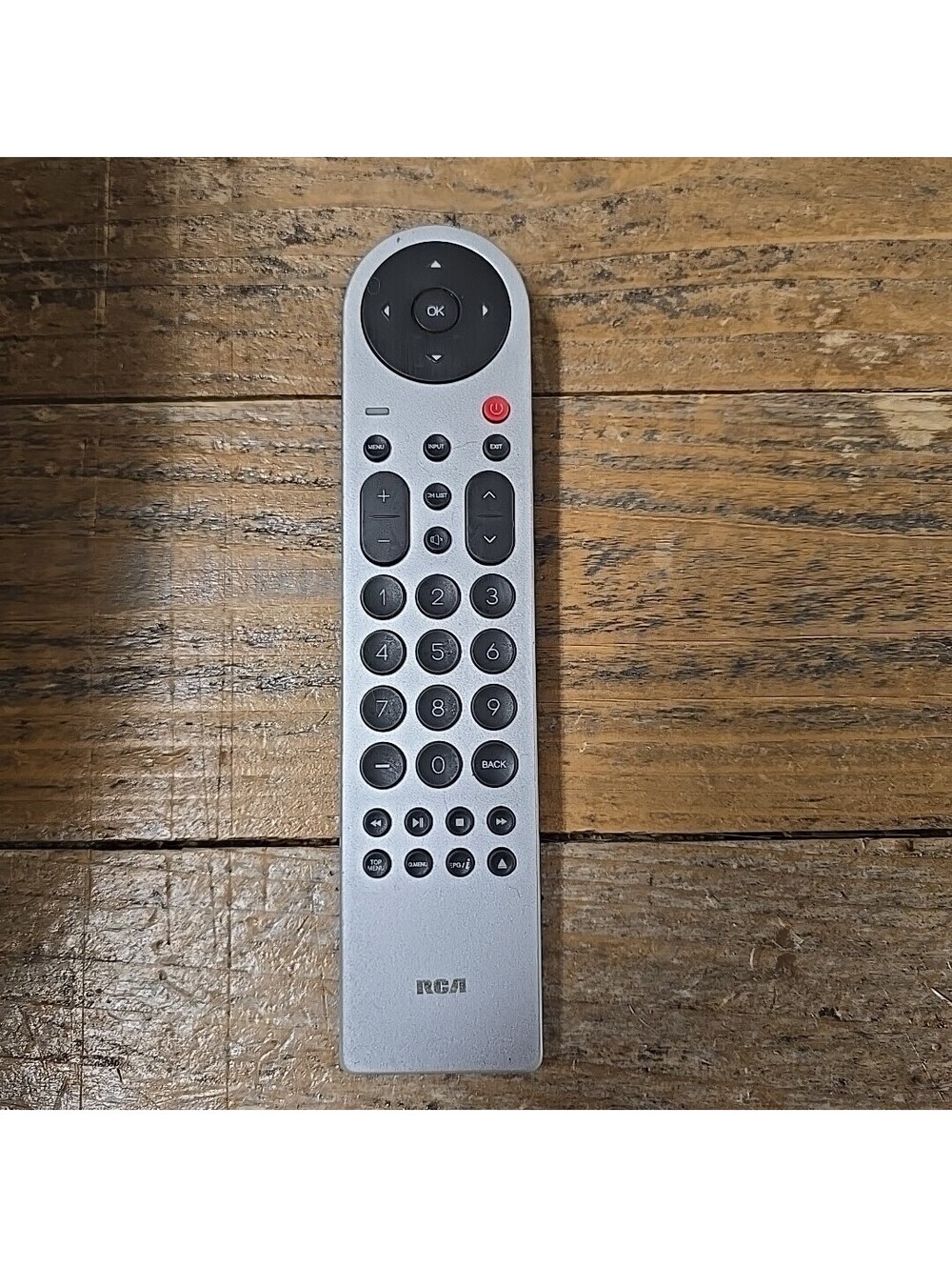 Genuine RCA Smart LED, LCD TV Remote Control - Silver Version
